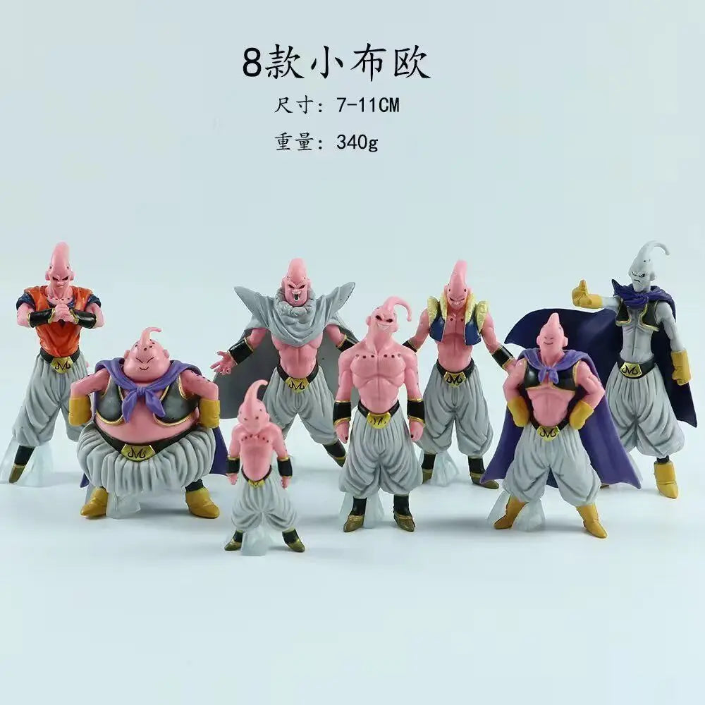 Dragon Ball Z 8pcs Buu Action Figure Set