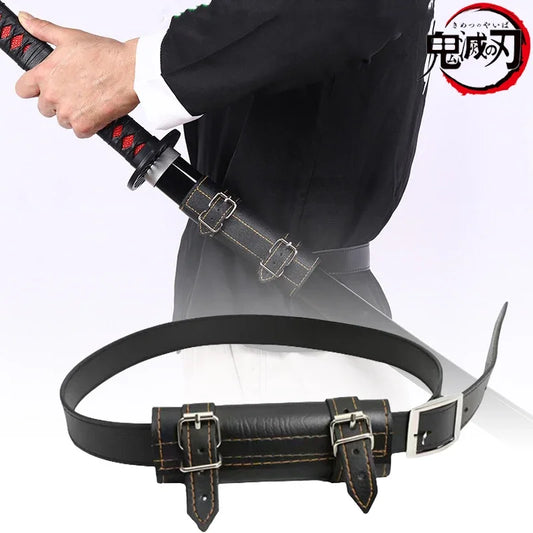 Katana Belt Holster Demon Slayer Anime Cosplay Prop Japanese Samurai