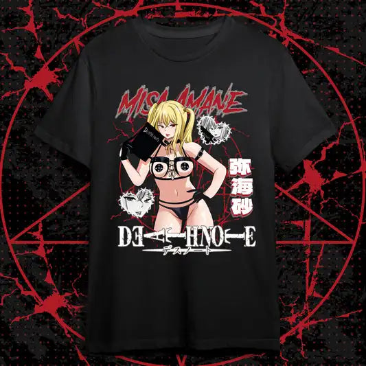 Misa Amane Death Note T-Shirt – Gothic Streetwear Icon