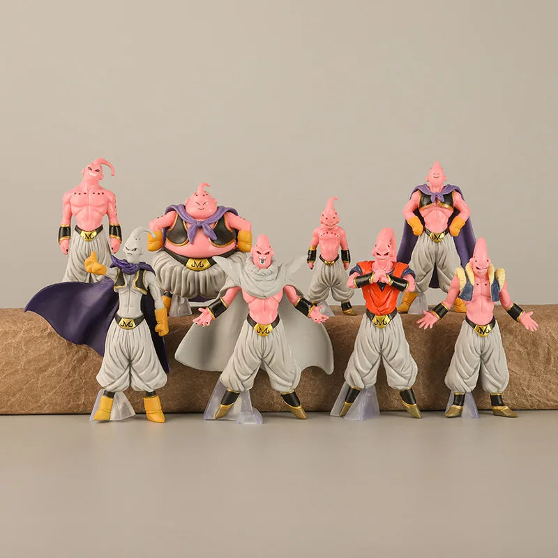 Dragon Ball Z 8pcs Buu Action Figure Set