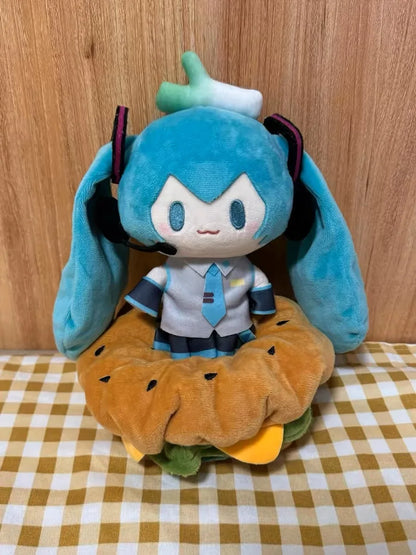 Hatsune Miku Kawaii Q Version Figure Plush Doll Cute Hamburg plush